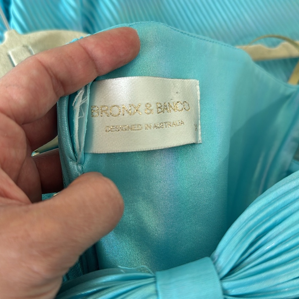 Bronx and Banco Florence Dress Light Blue - Picture 6 of 6